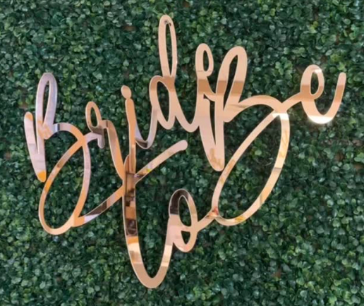 Acrylic & Wood Event Signs