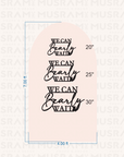 We Can Bearly Wait" Sign – Baby Shower & Nursery Decor