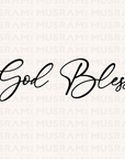 God Bless Acrylic Sign (GB5)