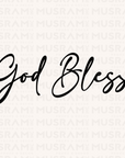 God Bless Acrylic Sign (GB2)