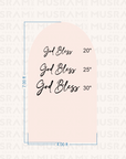 God Bless Acrylic Sign (GB2)