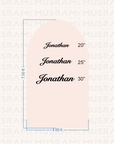 Custom Name Sign, Personalized Name